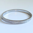 Load image into Gallery viewer, Silver Rhinestone Embellished Bracelet