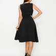 Load image into Gallery viewer, Sleeveless Surplice Wrap Dress w/ Back Pleat