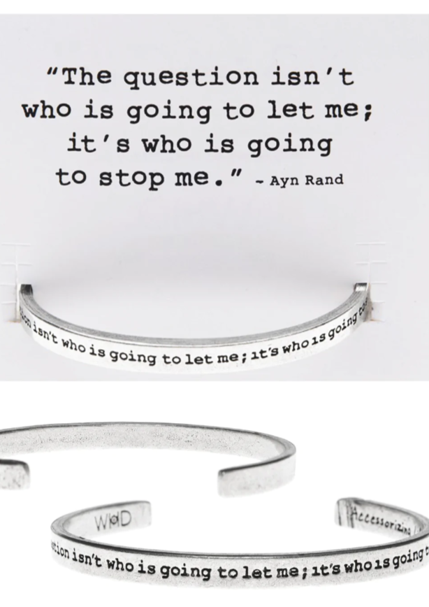 Handcrafted Quote Cuffs