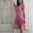 Load image into Gallery viewer, Silk Dress w/ Sequin Bottom