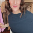 Load and play video in Gallery viewer, 3/4 Sleeve Everyday Crepe Hacci Tee