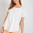 Load image into Gallery viewer, Cotton Slub Tee w/Seam Detailing