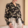 Load image into Gallery viewer, Enjoy The Day Camouflage Print Blouse