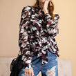 Load image into Gallery viewer, Enjoy The Day Camouflage Print Blouse