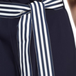 Load image into Gallery viewer, Nautical Short Sleeve Jumpsuit with Tie Waist