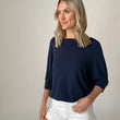 Load image into Gallery viewer, 3/4 Sleeve Everyday Crepe Hacci Tee