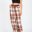 Load image into Gallery viewer, Plaid Wide Leg Pants