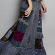 Load image into Gallery viewer, Mixed Media Ruffle Long Skirt
