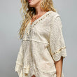 Load image into Gallery viewer, V-Neck Crochet Jeweled Top

