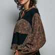 Load image into Gallery viewer, Charcol Terry Knit Top
