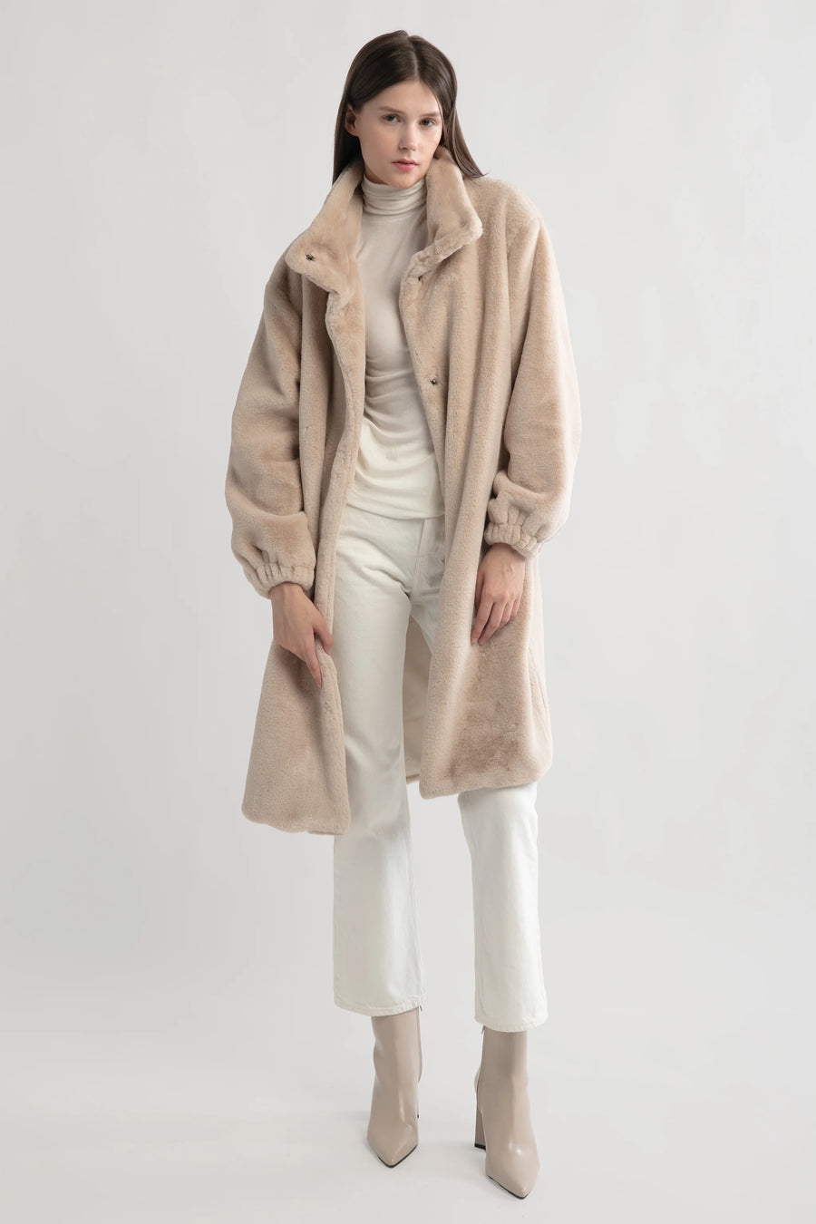 Collared Cozy Coat