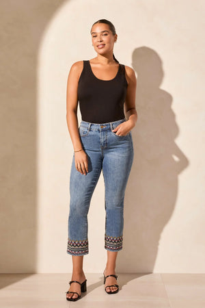 Stitch & Style Cropped Jeans