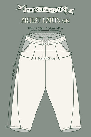 Blue Muse Crop Pants
