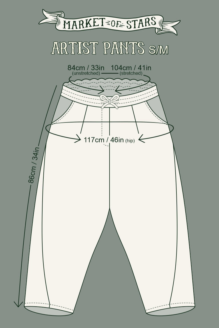 Blue Muse Crop Pants