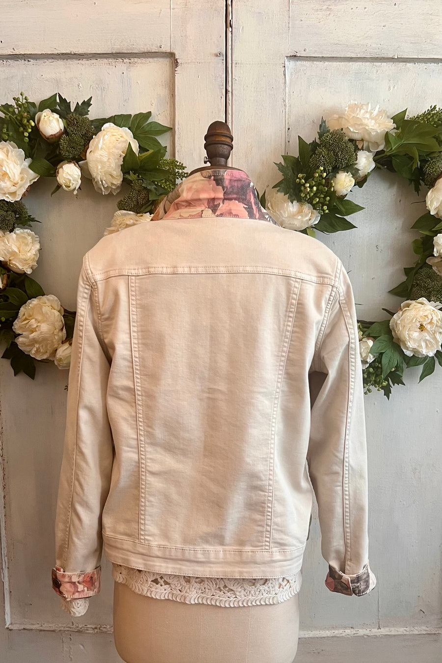 Reversible Floral Twill Jacket