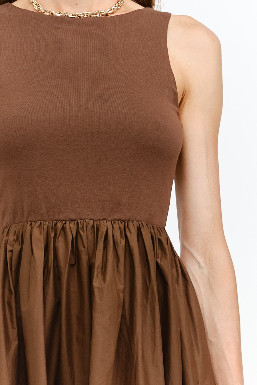 Bessette Brown Dress