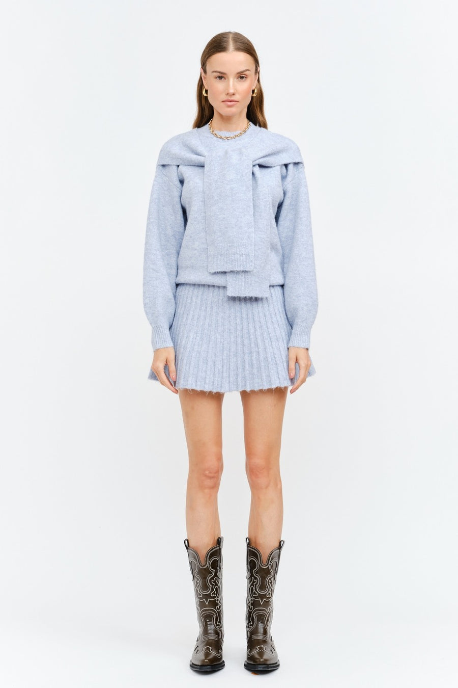 Polo Match Shrug Sweater