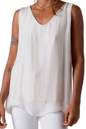 Sleek Silk Top