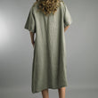 Load image into Gallery viewer, Olive Linen Dress
