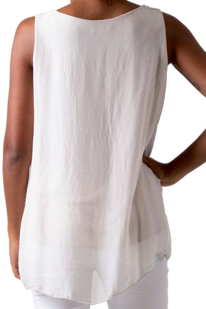 Sleek Silk Top