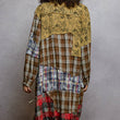 Load image into Gallery viewer, Patchwork Plaid Shirt Jacket
