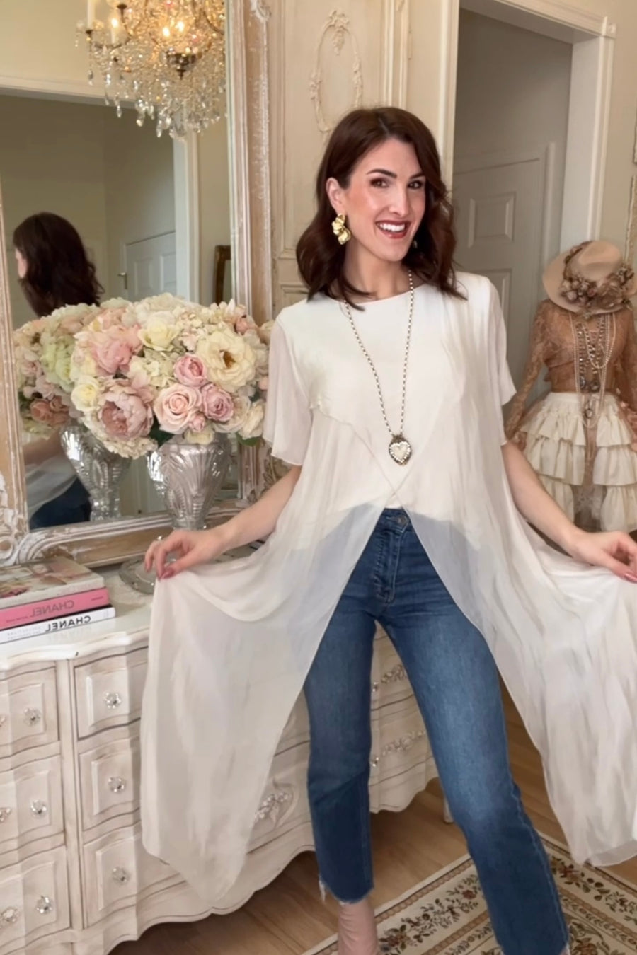 Silk Elegance Italian Blouse