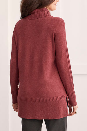 Cowl Neck Tunic Sweater