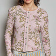 Load image into Gallery viewer, Pink Garden Crop Cardigan
