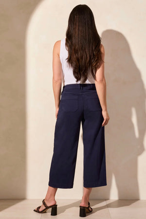 Harbor Breeze Wide-Leg Crop Jeans