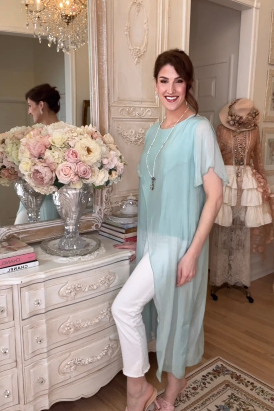 Silk Elegance Italian Blouse
