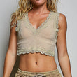 Load image into Gallery viewer, Lace Trim Crop Cami
