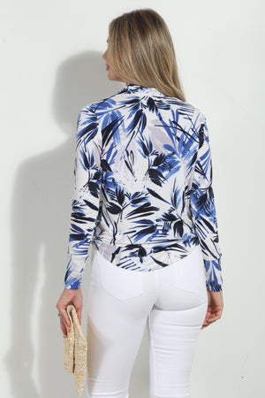 Long Sleeve Surplice Top