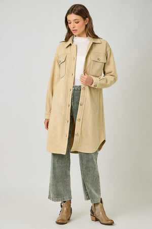 Washed Terry Jacket