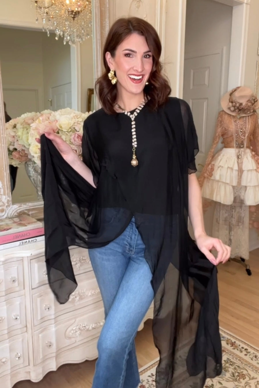 Silk Elegance Italian Blouse