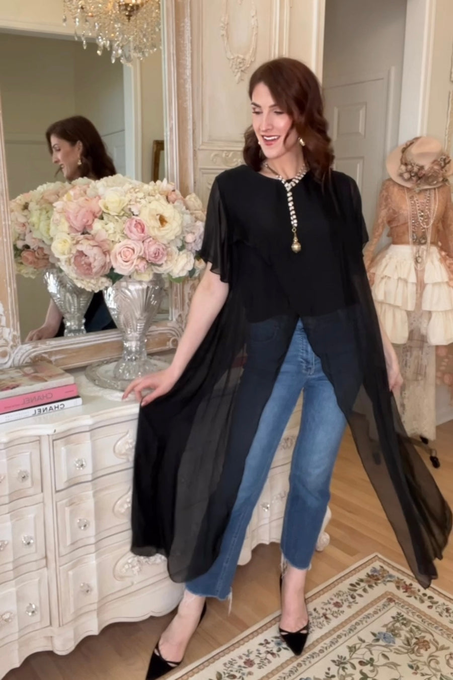 Silk Elegance Italian Blouse
