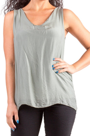 Sleek Silk Top
