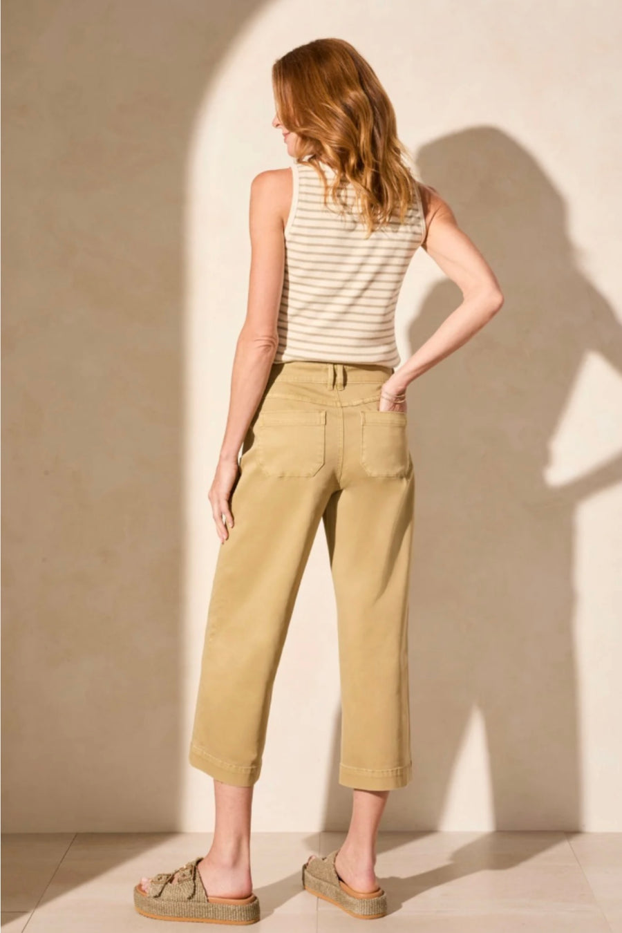 Harbor Breeze Wide-Leg Crop Jeans