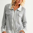Load image into Gallery viewer, Heather Grey Zip Up
