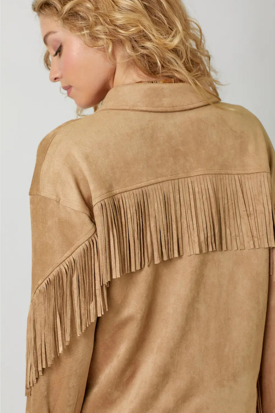 Bring The Fringe Jacket