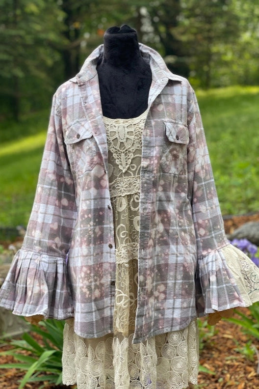 Voila Violet Flannel