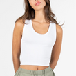 Load image into Gallery viewer, Ribbed Crop Tank
