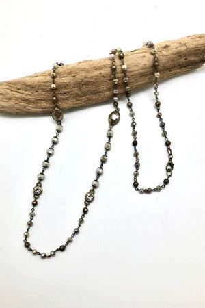 Vera Vinca Glass Necklace