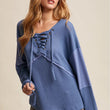 Load image into Gallery viewer, Blue Haze Lace Shirt
