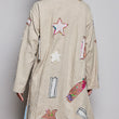 Load image into Gallery viewer, Mixed Media Maxi Cardigan
