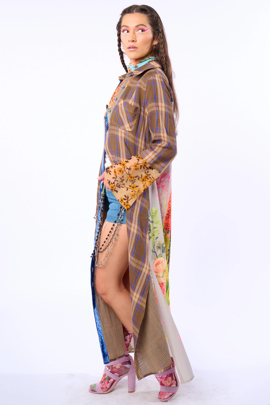 Peacock Dynasty Duster