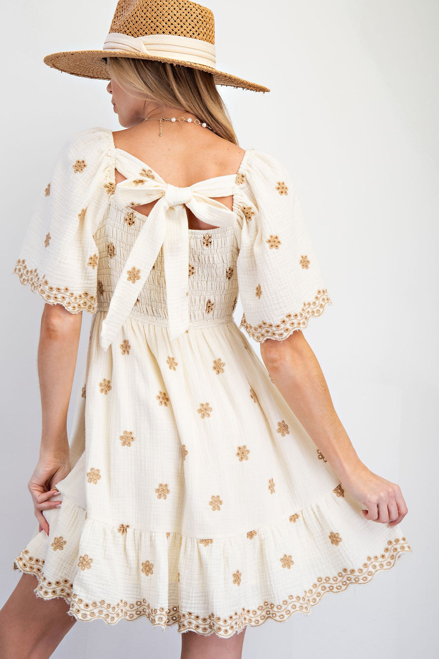 mini sunflower dress Sister Jane Warm Seas Sunflower Mini Dress