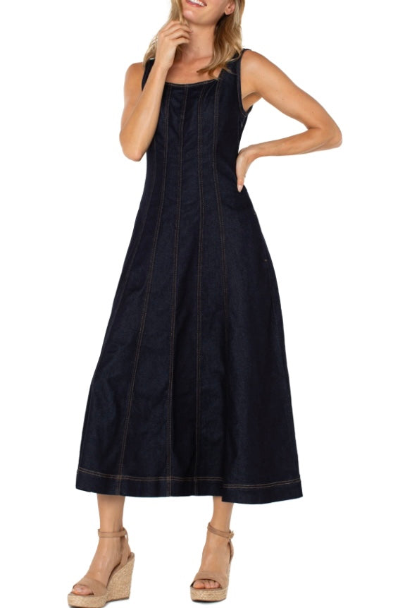 Indigo Rhapsody Denim Dress