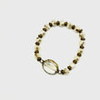 Load image into Gallery viewer, Cream Glass Bracelet
