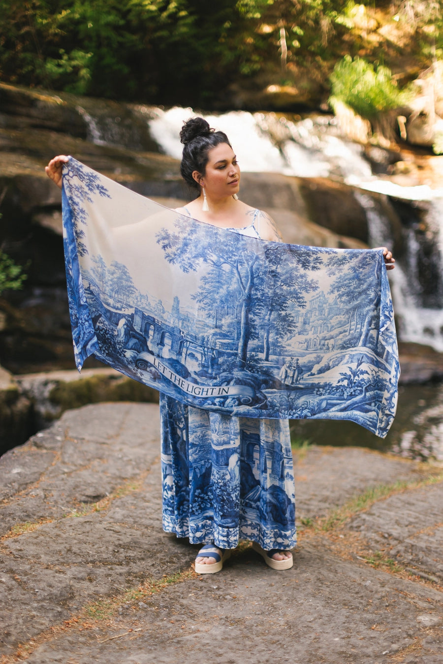 Blue Muse Scarf