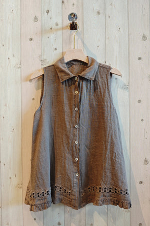 Linen Lounge Vest